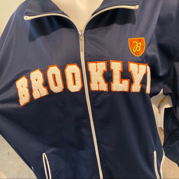 Blue & Orange Brooklyn Zip-up - Picture 2 of 3